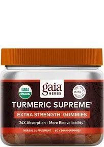 Turmeric Supreme, Extra Strength, 60 Vegan Gummies