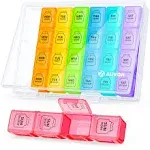 AUVON imedassist Monster Weekly Pill Organizer 2nd Gen