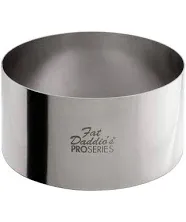 Fat Daddio's Stainless Steel Round Cake Pastry Ring