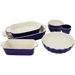 Henckels Ceramics 8-Pc Mixed Bakeware Serving Set