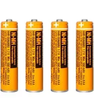 CIEEDE HHR-55AAABU NI-MH AAA Rechargeable Battery for Panasonic 1.2V 550mah 6...