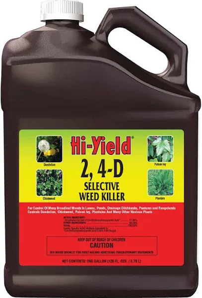 Hi-Yield (21415) 2,4-D Selective Weed Killer (32 oz)