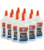 Elmer's Washable School Glue 4 fl oz / 118 ml (Pack of 6)