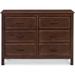 DaVinci Charlie 6-Drawer Double Dresser - Espresso