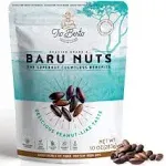 Baru Nuts Roasted, 10 oz Resealable Bag Crunchy and Delicious Suitable for Vegan, Gluten Free, Keto, Peanut Free Diets High Protein Snacks Pre