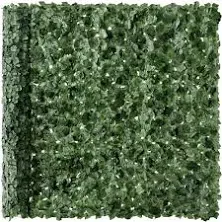 Best Choice Products 96x72in Artificial Faux Ivy Hedge Privacy Fence Screen