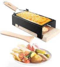 Cheese Raclette Candlelight Cheese Melter Pan