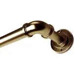 1" Blackout Curtain Rod 84-120 Inch - Satin Nickel