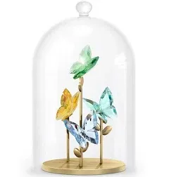 DEFECTIVE Swarovski 5619219 Jungle Beats Butterfly Bell Jar Multicolored