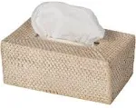 Kouboo Loma Rectangular Rattan Tissue Box Cover (Brown)