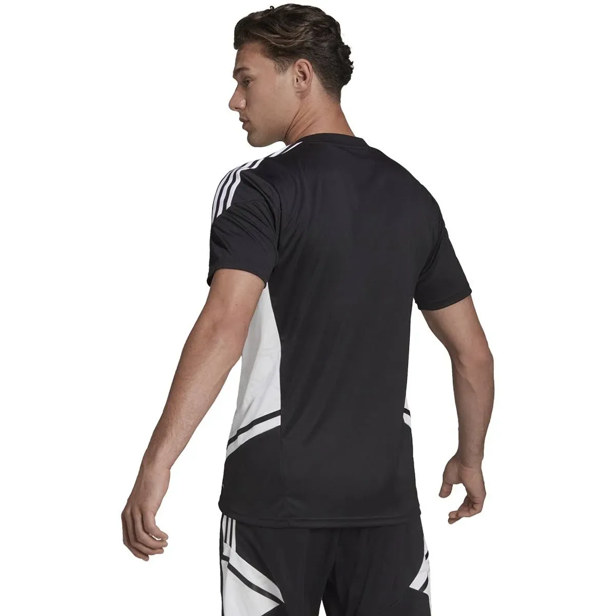 Adidas Men's Condivo 22 Jersey, Small, Black/White