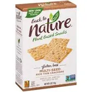 Multi-Seed Rice Thins Crackers