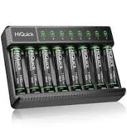 Hiquick Rechargeable Batteries AAA 1100mAh 1.2v