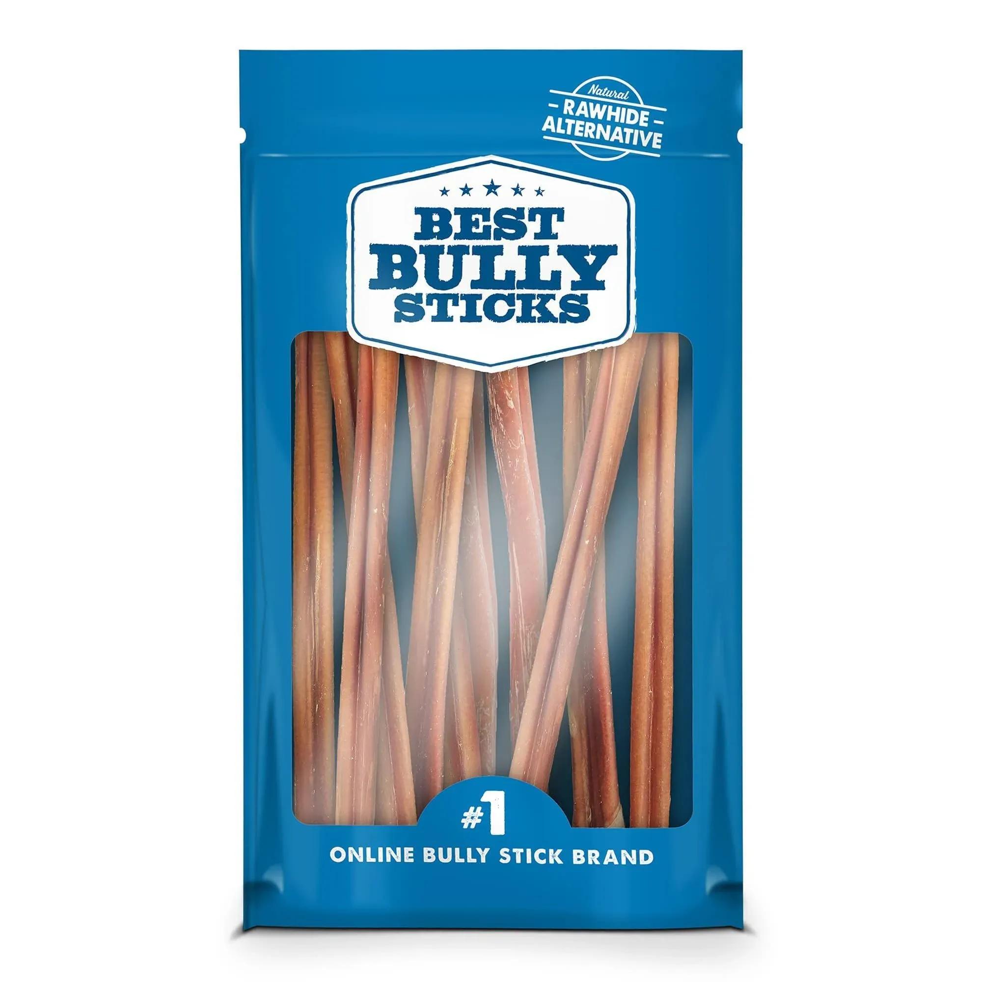 Best Bully Sticks 12-Inch Odor-Free Angus Bully Sticks by (12 Pack) Free Range,