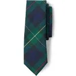 Lands' End Kids Plaid to Be Tied Tie - Hunter/classic Navy Plaid