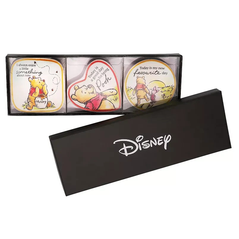 Disney's Winnie The Pooh 3 Piece Trinket Set