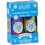 Bubble Tree - 2 Pack Aluminum Bubble Bottles with Wands