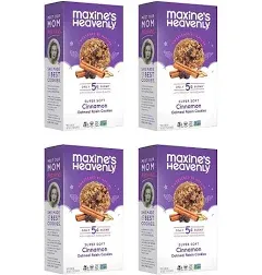 "Maxine's Heavenly Cinnamon Oatmeal Raisin Cookies 1.8 oz Snack Pack"