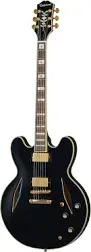 Epiphone Emily Wolfe Sheraton Stealth Semi-Hollow Electric Guitar - Black Aged G