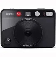 UNUSED Leica SOFORT 2 Black Hybrid Instant Camera unopened From JAPAN