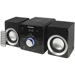 Magnavox Mm442 3-Piece CD Shelf System Digital PLL FM Stereo Radio with Bluetooth