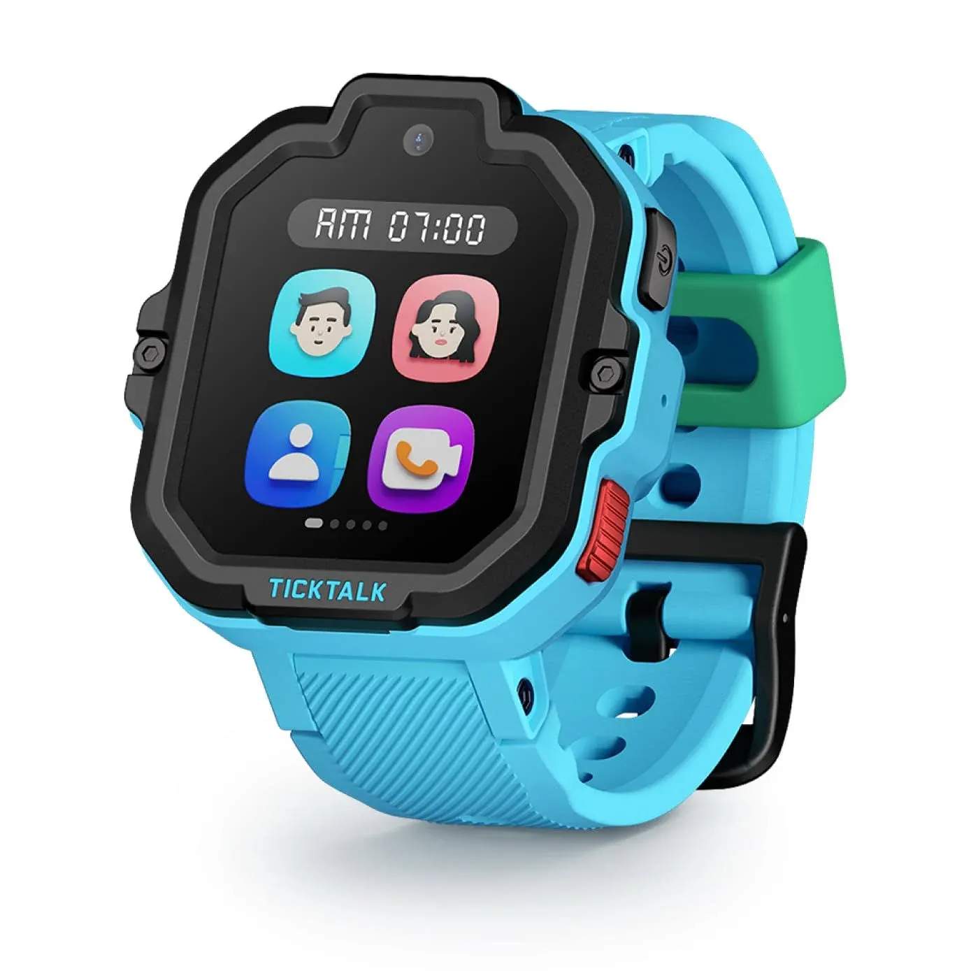 TickTalk5 Cellular Kids Smart Watch with GPS Tracker Video Calling Smart Watch for Kids with Parent Apps SOS 911 Calling