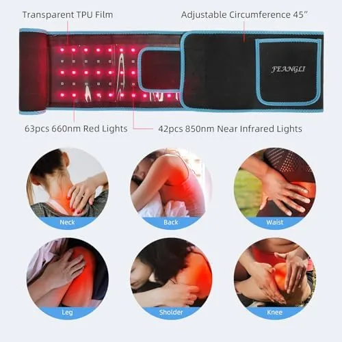 Red Light Therapy Wrap Belt