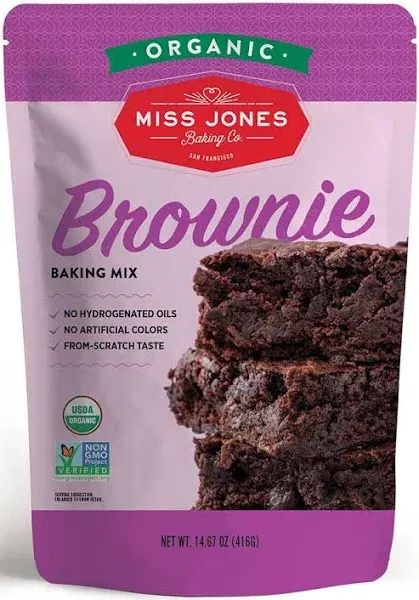 Miss Jones Baking Co. Organic Brownie Baking Mix (14.7 oz)