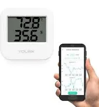 YoLink Smart Wireless Temperature & Humidity Sensor