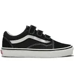 Vans Old Skool Velcro Black White