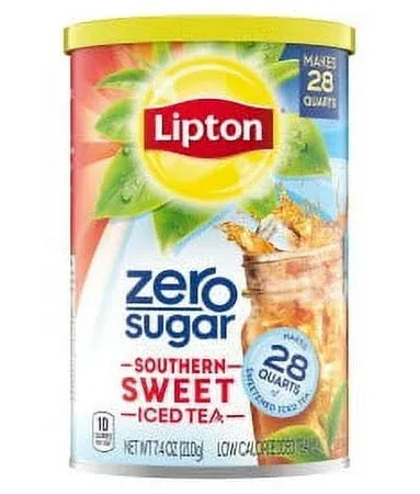 Lipton Iced Tea Mix Zero Sugar Southern Sweet Tea