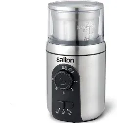 Salton Stainless Steel Smart Coffee Grinder