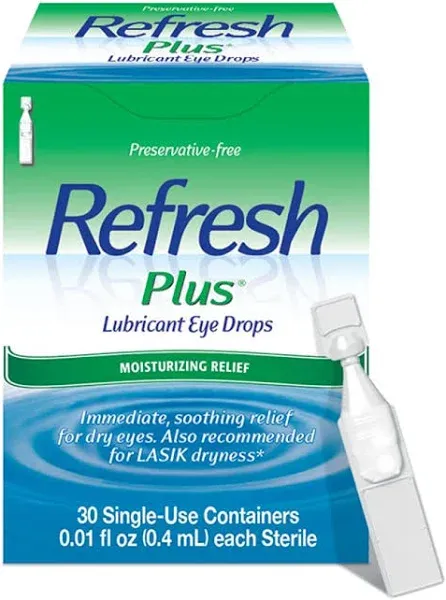 Refresh Eye Drops Lubricant Plus