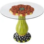 BrylaneHome Flower Bistro Table Base