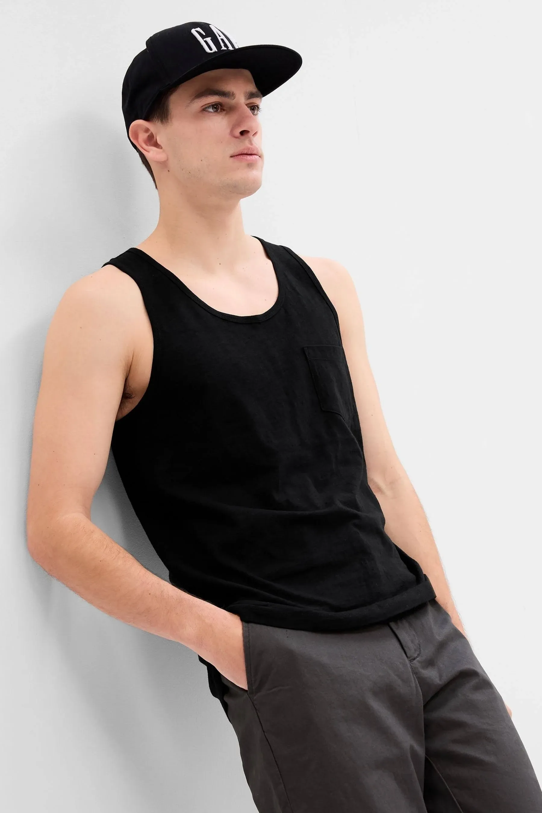 GAP Men's Lived in Tank Top