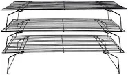 Cooling Rack, 3-Tier Stainless Steel Stackable Baking Cooking Cooling Racks