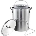 Chard 30-Qt. Aluminum Pot with Basket