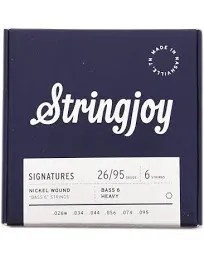 Stringjoy Signatures Bass VI Balanced Medium Gauge Guitar Strings