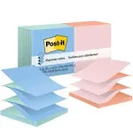 Post-it Pop-up Notes 3&#034; x 3&#034; Beachside Café Collection 90 Sheet/Pad 12 Pads/Pack