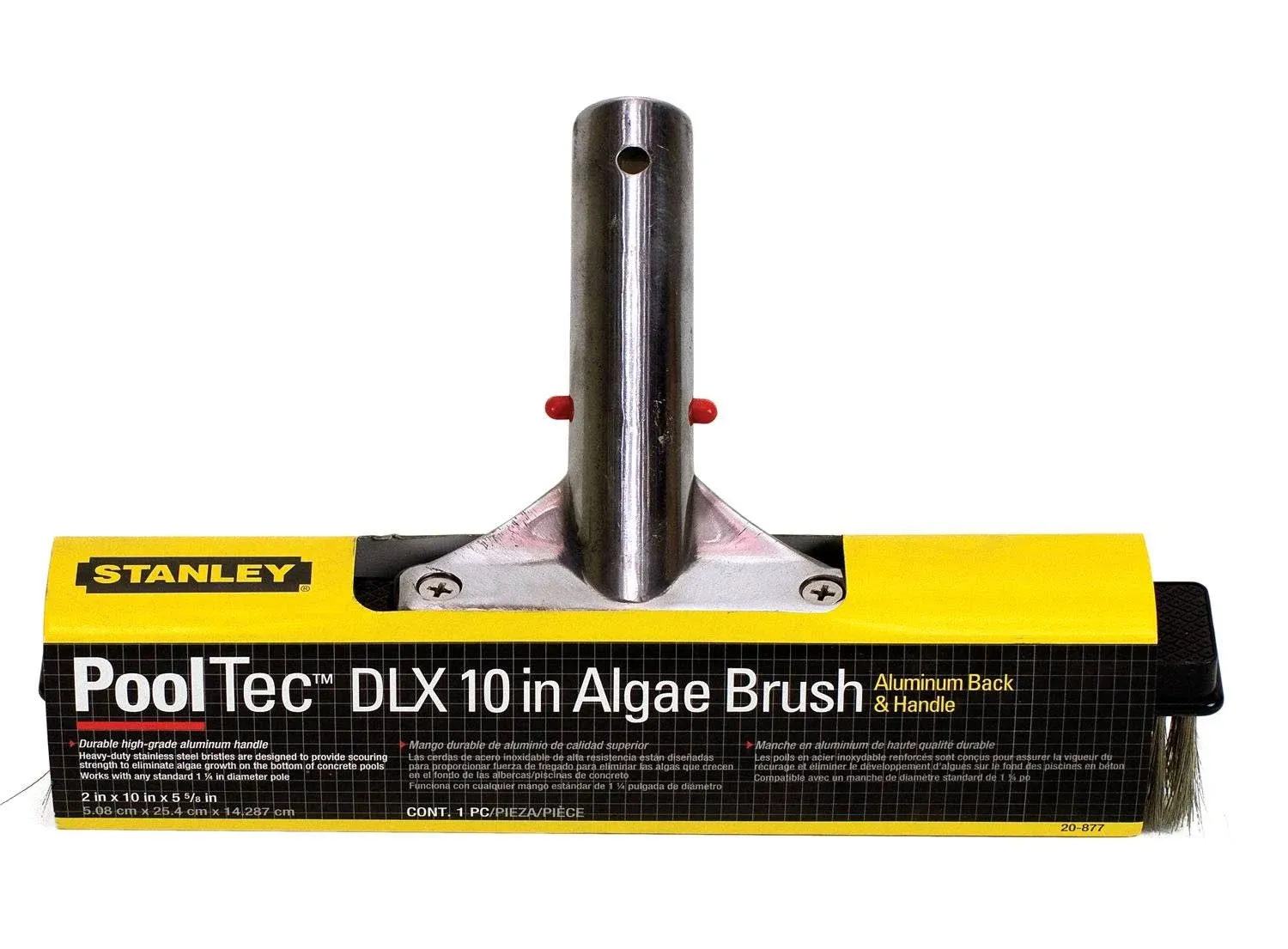 Stanley 10" Aluminum-Back Algae Brush 20877