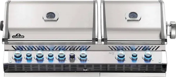 Napoleon Built-in Prestige PRO 825 Gas Grill with Infrared Rear Burner