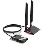 Wi-Fi 7 Bluetooth 5.4 PCIe Adapter TP-Link Archer TBE550E BE9300