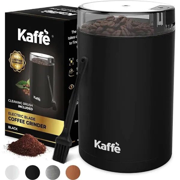 Kaffe Coffee Grinder Electric. Best for Home Use. (14 Cup) w/ Cleaning Brush NEW