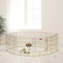 Midwest Gold Zinc Pet Exercise Pen