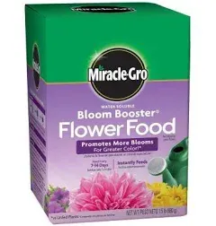 Miracle-Gro Water Soluble Bloom Booster Flower Food 1 lbs