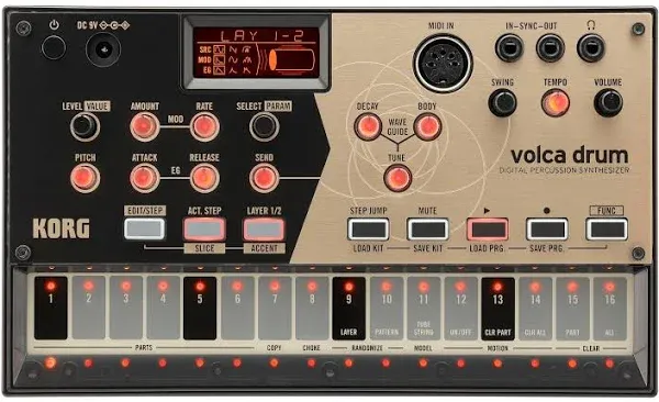 Korg Volca Drum Digital Percussion Synthesizer | Reverb