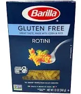 Barilla Rotini Pasta Gluten Free, 12 Ounce (Pack of 8)