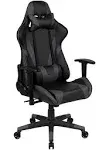 Flash Furniture Gaming Chair Racing Office Ergonomic Computer Chair Reclining Back LeatherSoft