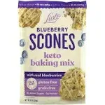 Buttery Blueberry Scone Keto Baking Mix - 2g Net Carbs - Gluten-Free Snack