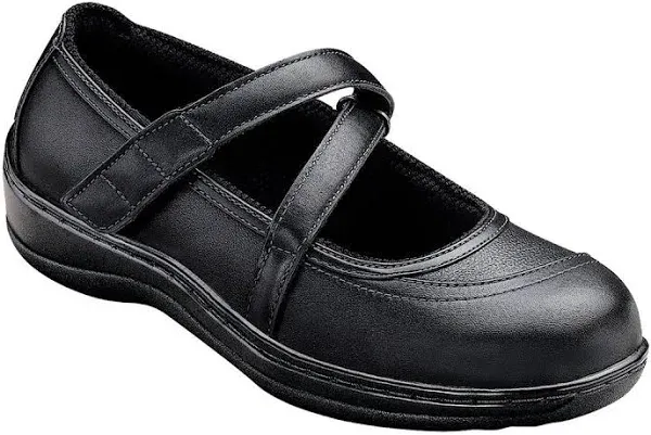 OrthoFeet Women's Celina Mary Jane Shoes